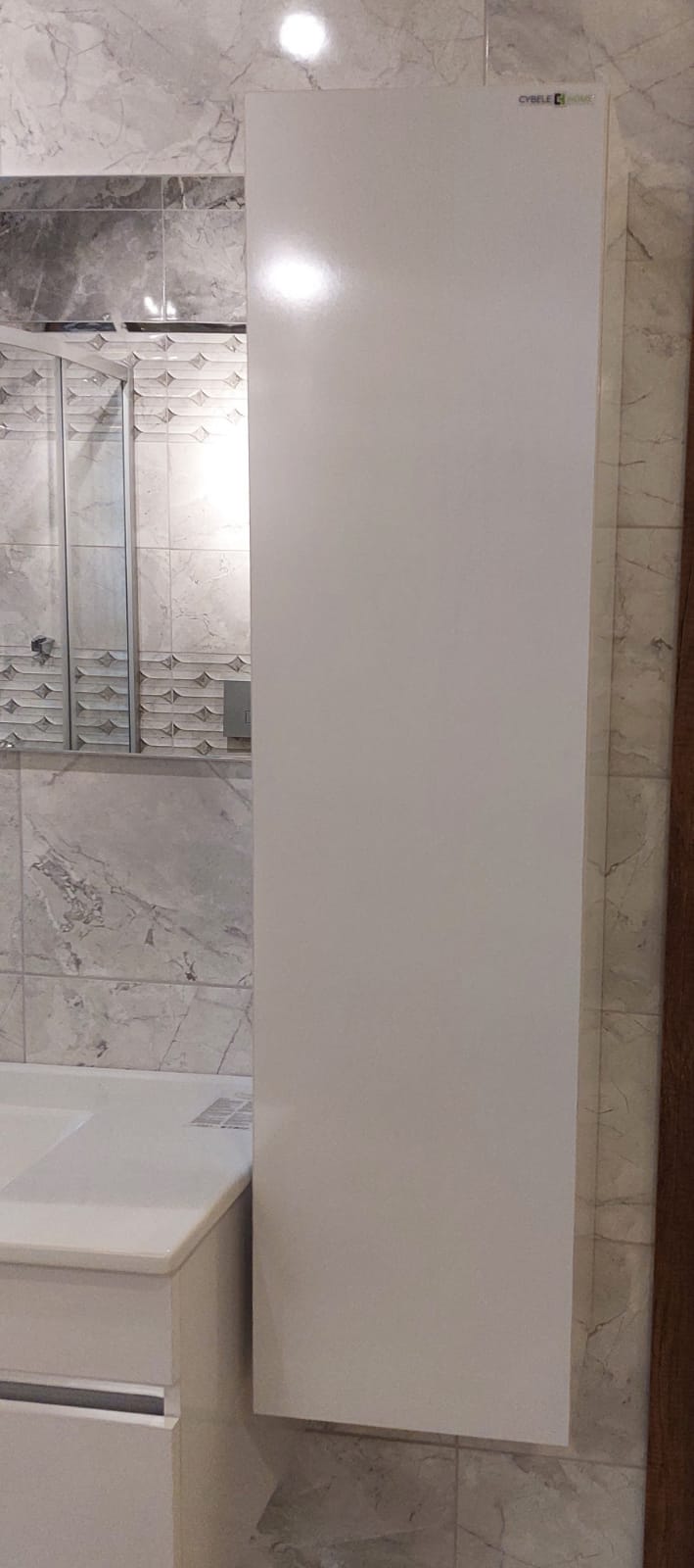 YALOVA 35 CM BOY DOLAP LINE(HG BEYAZ)MDF LAM 