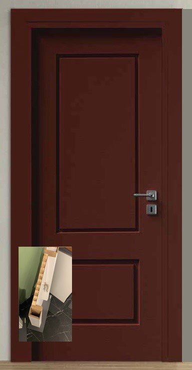 AMERIKAN PANEL AHSAP IZGARA DOLGU KAPI (URT)