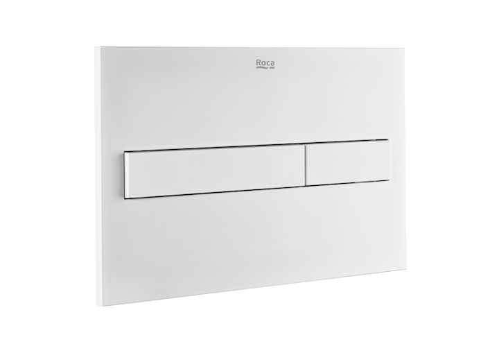 PL7 DUAL REZERVUAR CIFT BASMA BUTONU GLASS BEYAZ