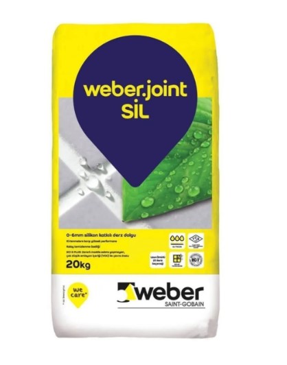 WEBER JOINT SIL SIYAH 20 KG DERZ DOLGU